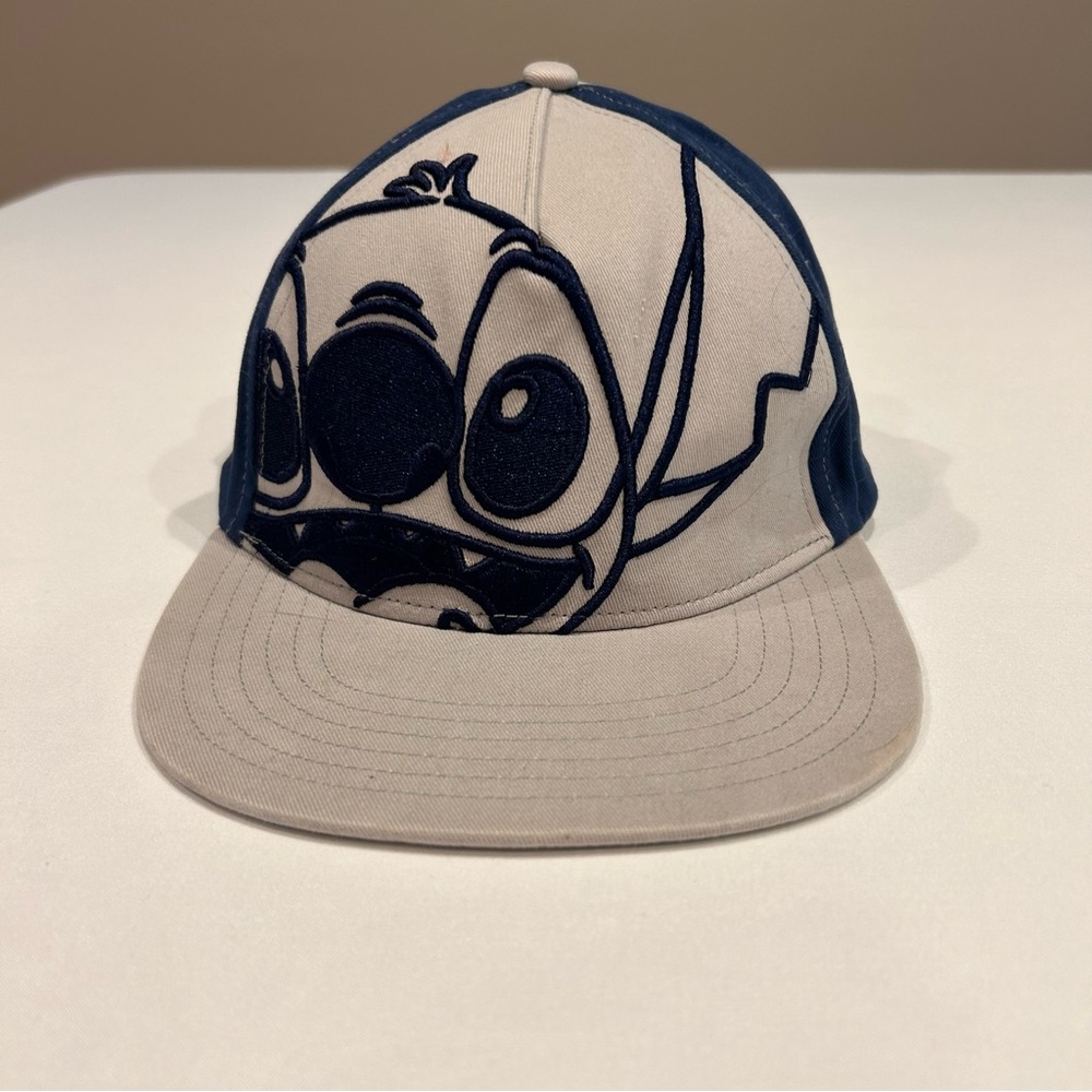 Disney Stitch Youth Girl or Boy Hat, Blue and Grey, One size